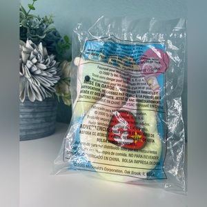 🪸Neon the Seahorse McDonald’s Teenie Beanie Baby Colorful Ocean Stuffed Animal